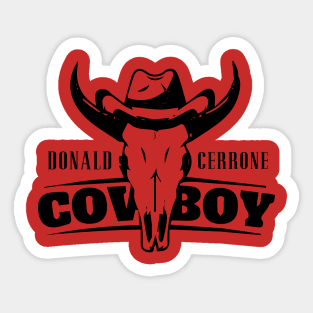 Cowboy Donald Cerrone Sticker